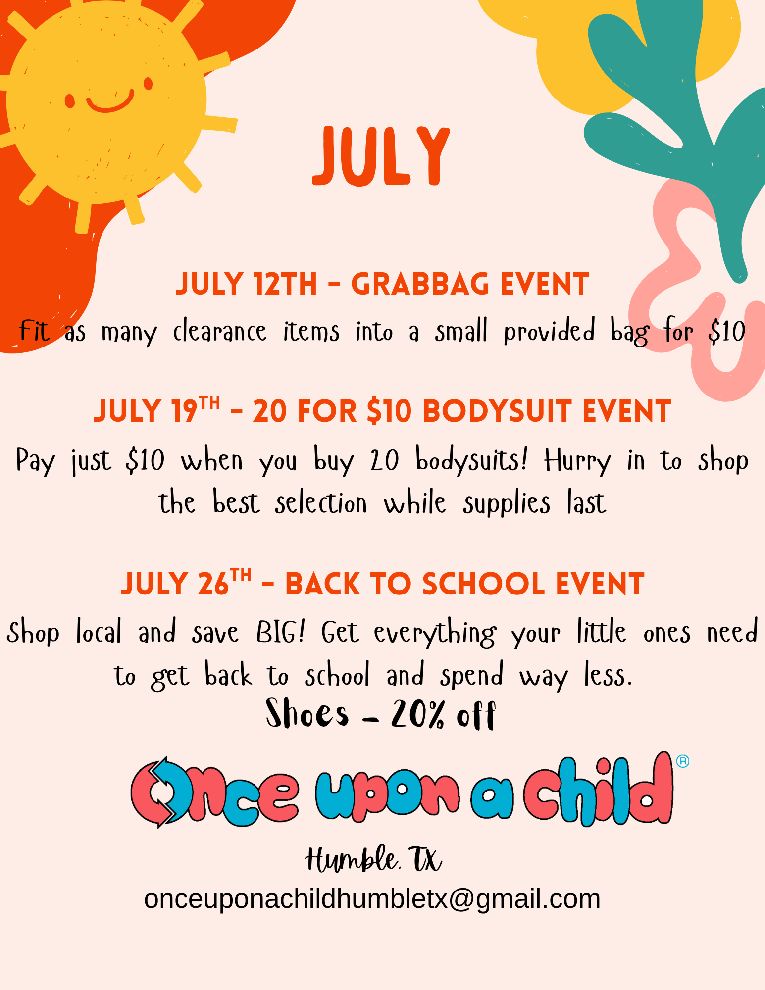 July Events